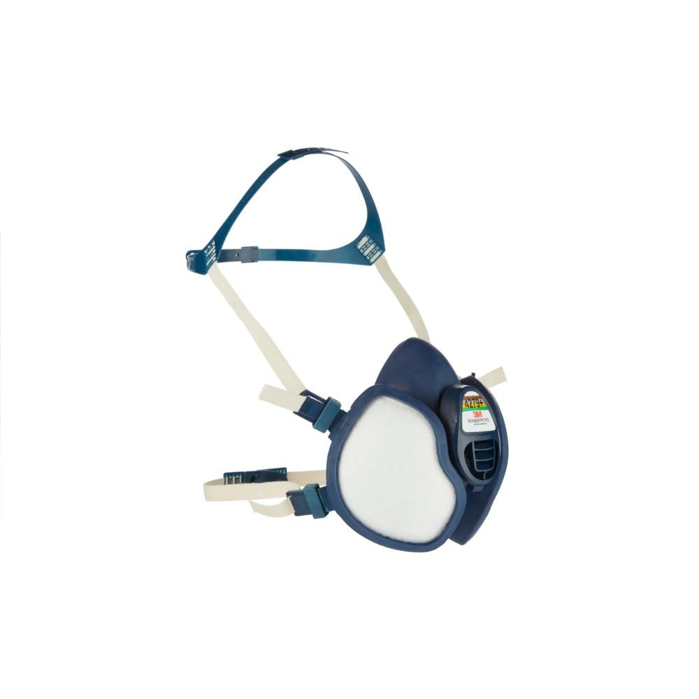 3M™ 4000+ Series Reusable Half Mask Respirator-side view