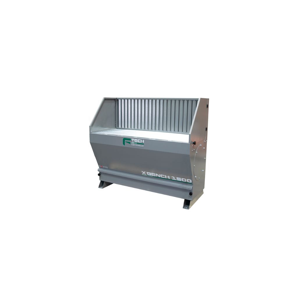 Fume Extraction Table with down and rear extraction SKU FTXB1500