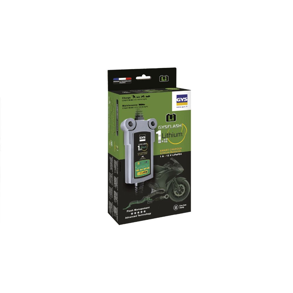 GYSFLASH-1.12PL-Advanced-Lithium-Charger
