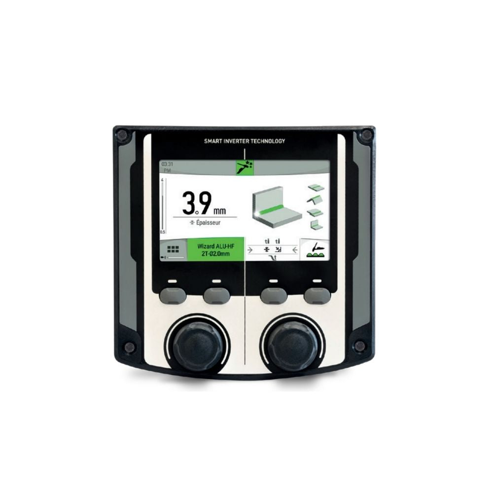 IMS PRO TITANIUM 230 AC/DC FV front control panel