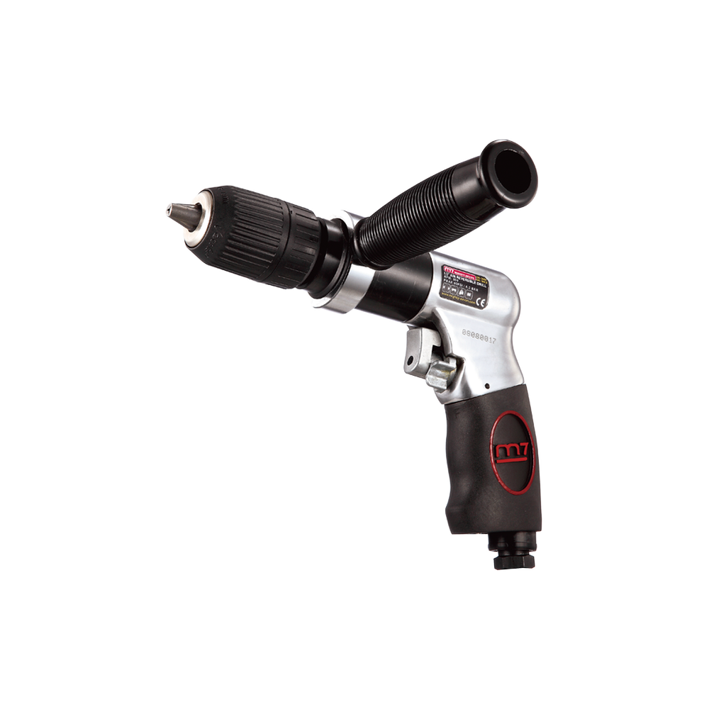 Mighty Seven QE-341 1/2'' Reversible Air Drill-Keyless