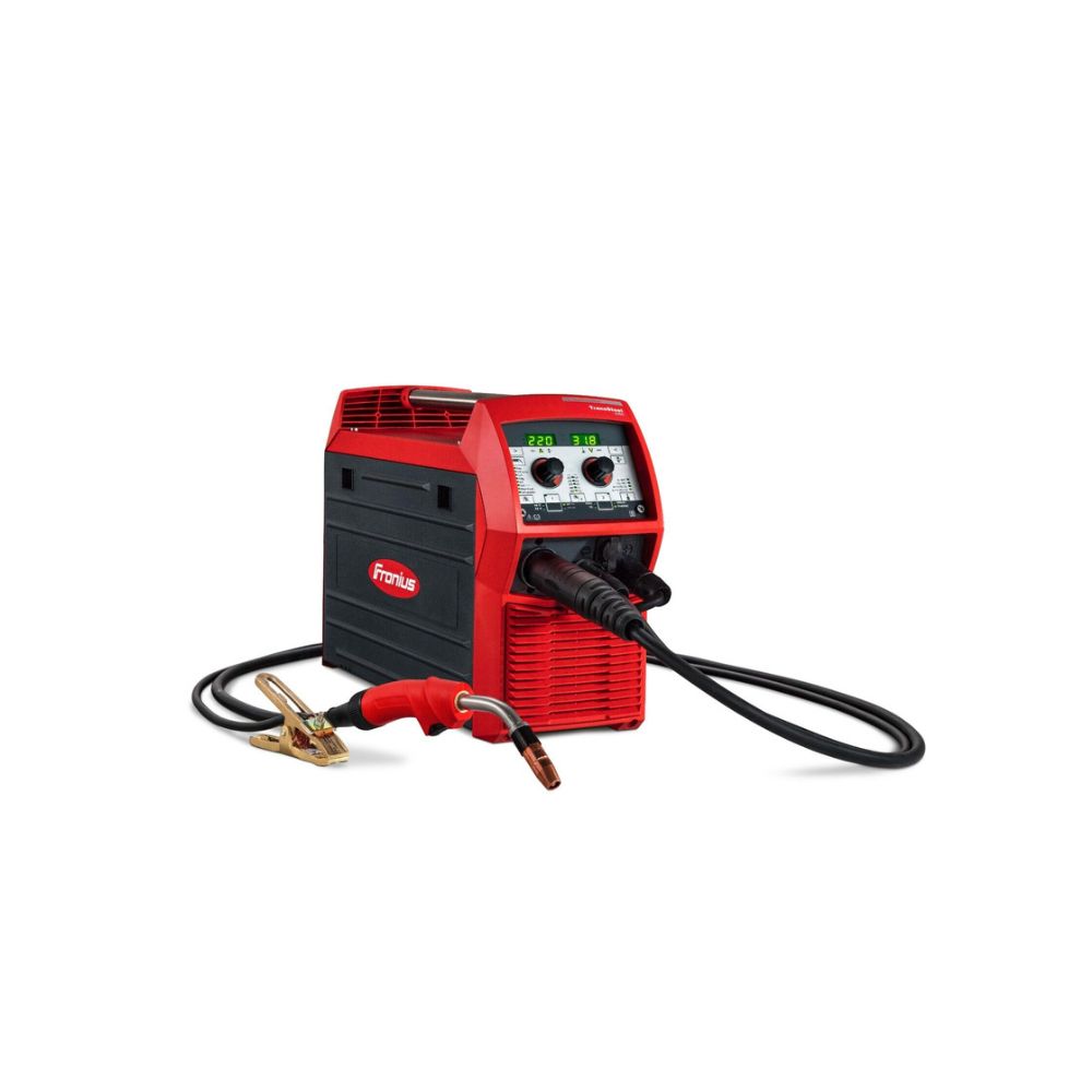 The Fronius TransSteel 2200 is a compact, 3-in-1 welding solution. It is the first single-phase inverter power source