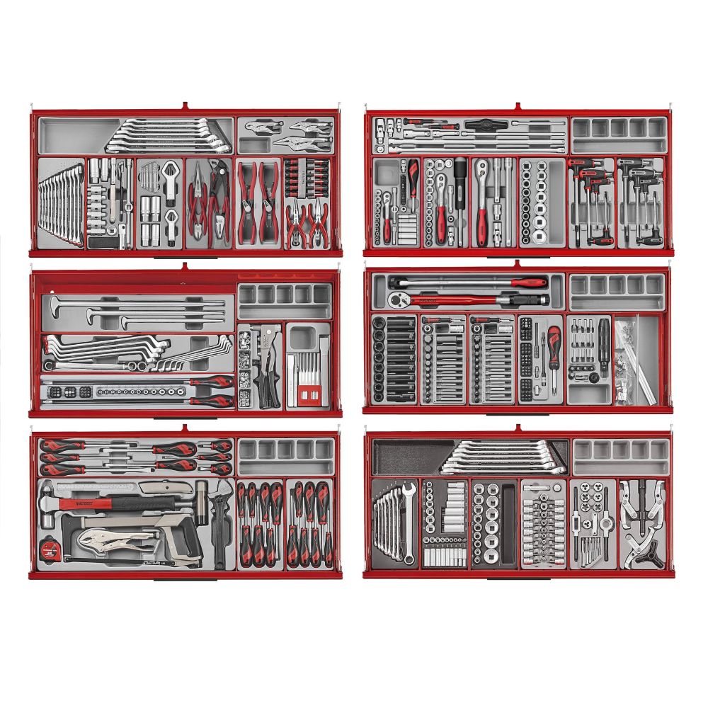 TENG 37" PRO35™ TOOL KIT 663 Pieces- drawer tools