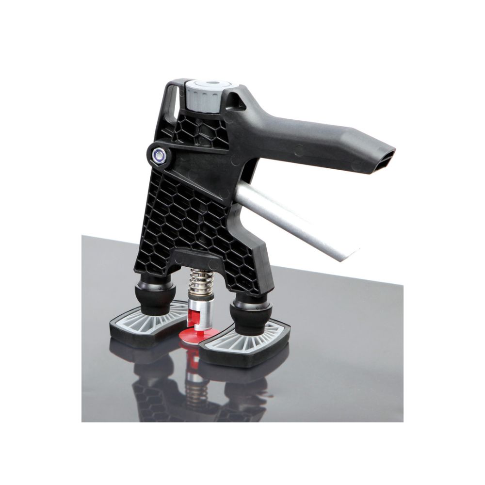 GLUE LIFTER is used to lift the dent using the glue tabs