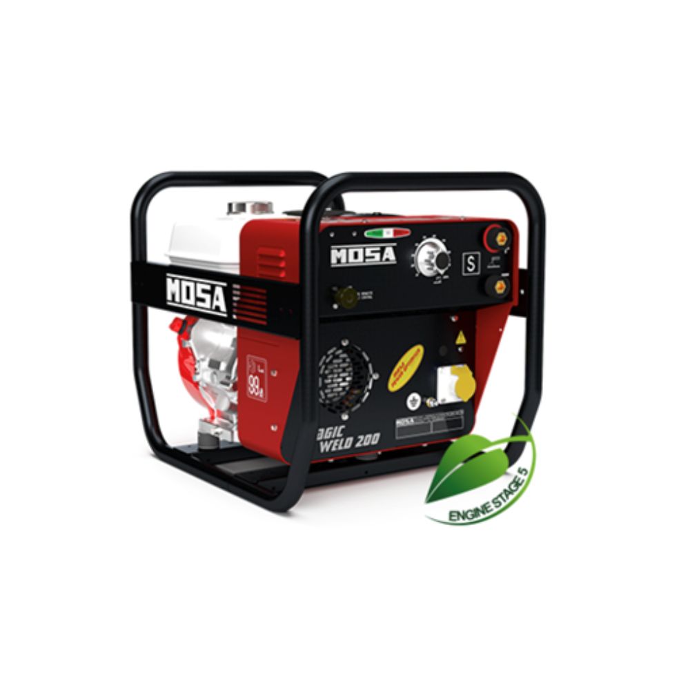 MOSA MagicWeld 200 Petrol Welder Generator 110V