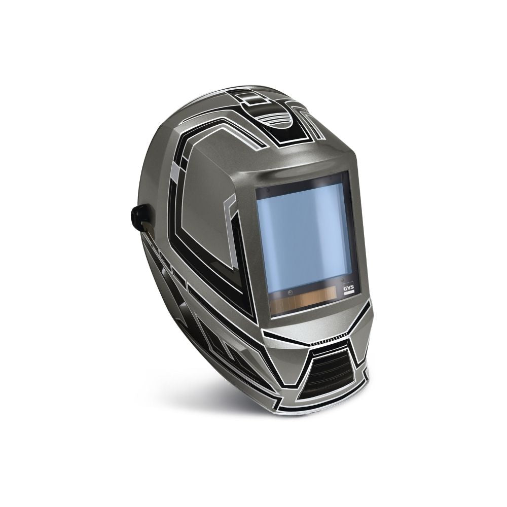 GYS Sleek welding helmet with a dark visor