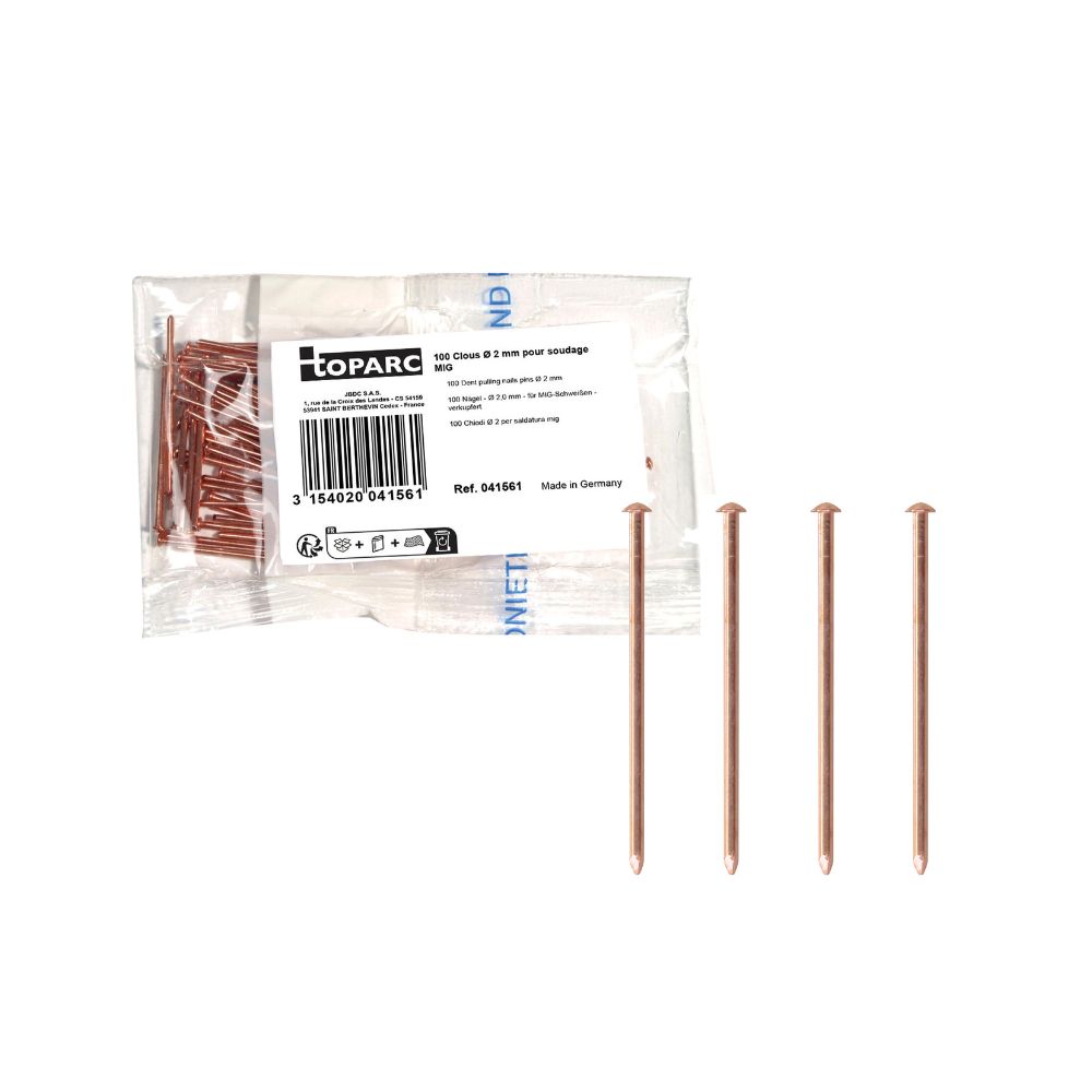 100 DENT PULLING NAILS PINS Ø2