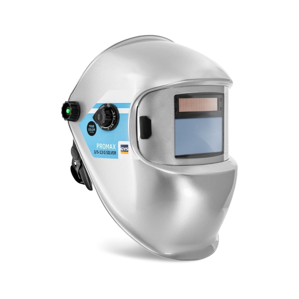 PROMAX 3/5-13 G SILVER TRUE COLOR HELMET