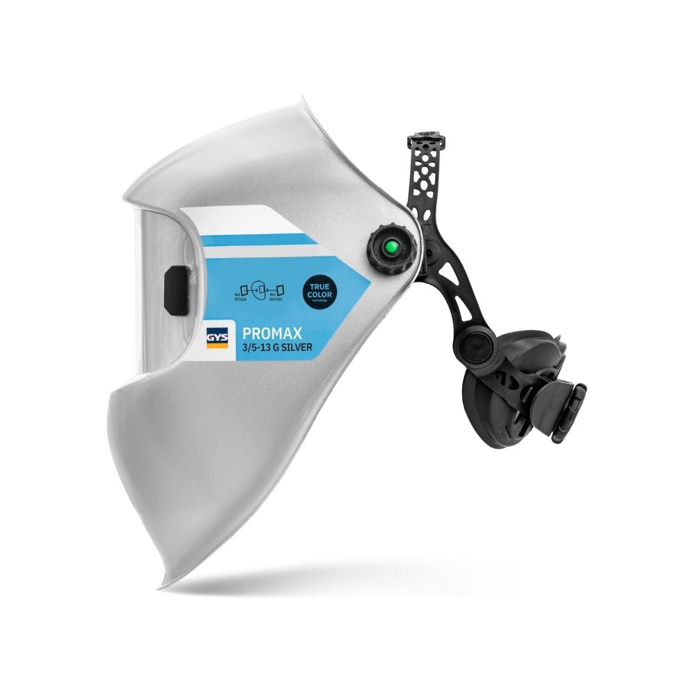 PROMAX 3/5-13 G SILVER TRUE COLOR HELMET