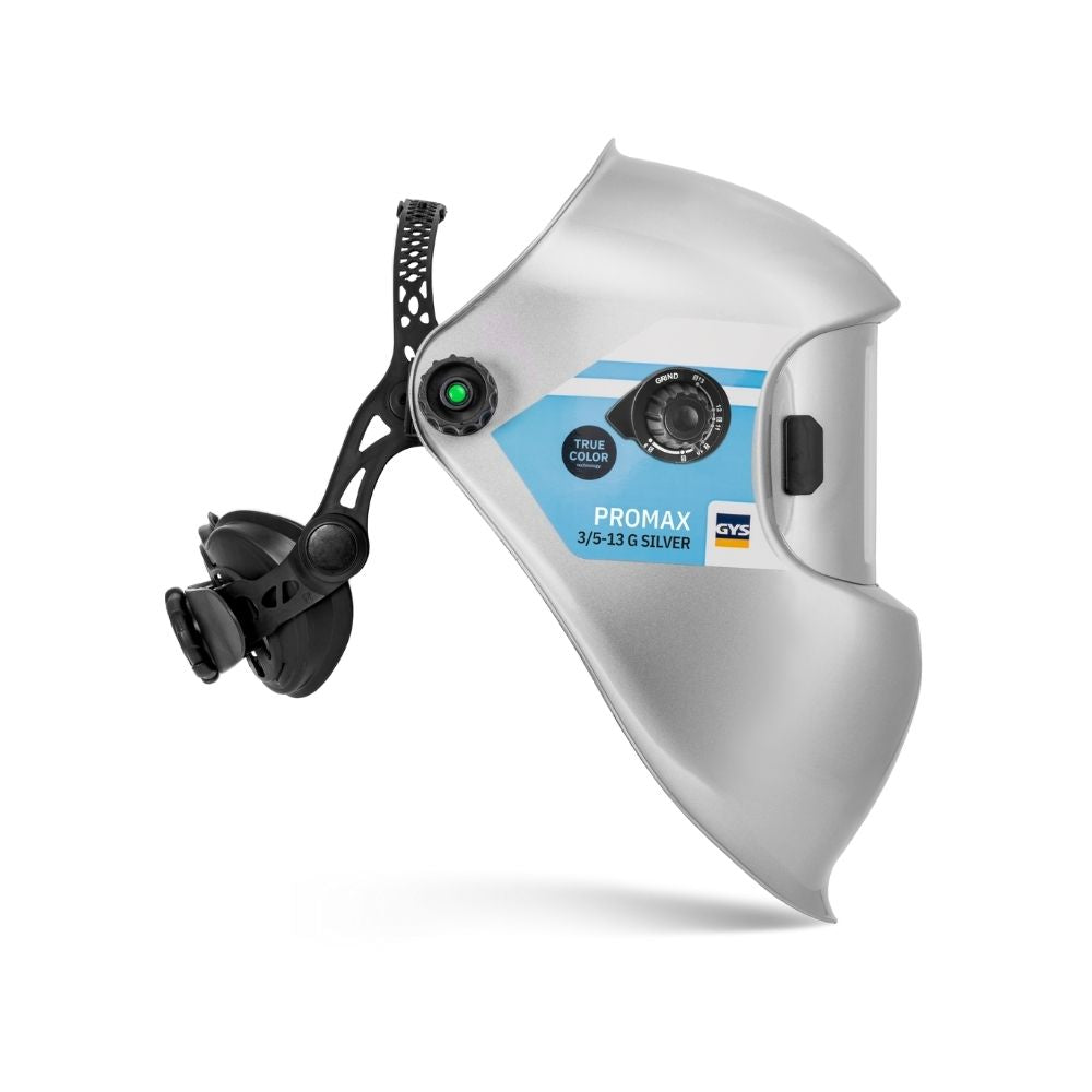 PROMAX 3/5-13 G SILVER TRUE COLOR HELMET