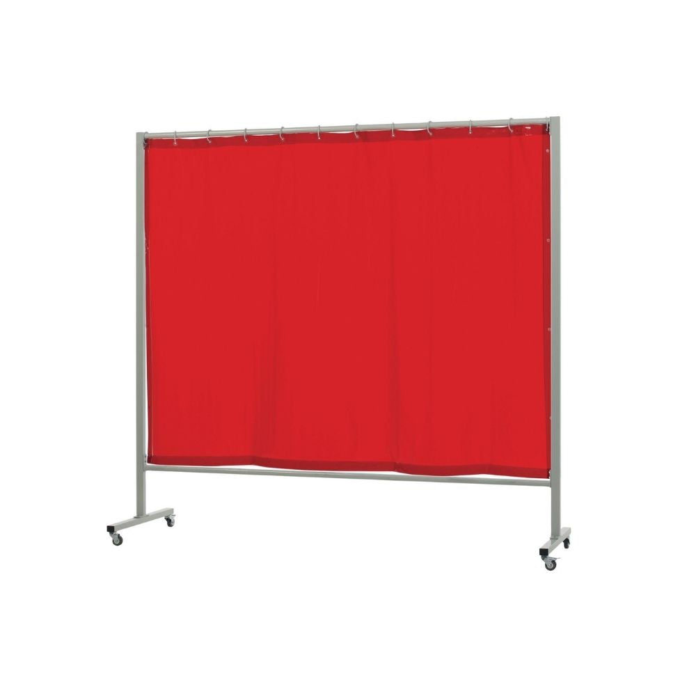 GYS ORANGE WELDING CURTAIN OPTI 215.O ON WHEELS 2x2.15m