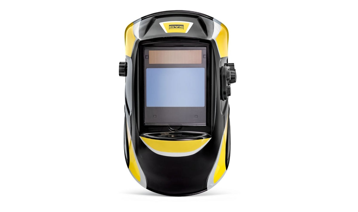 GYS Welding helmet with a darkening visor