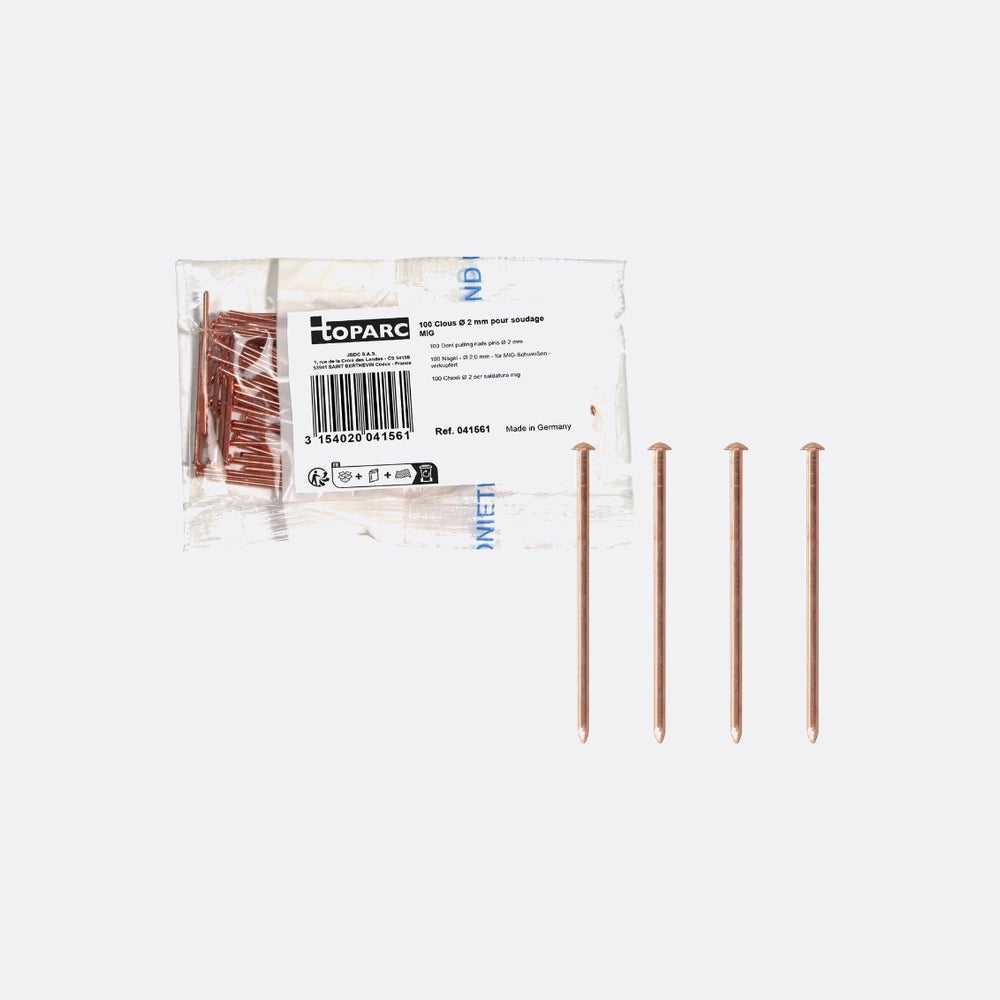 GYS 100 Dent Pulling Nails Pins Ø2