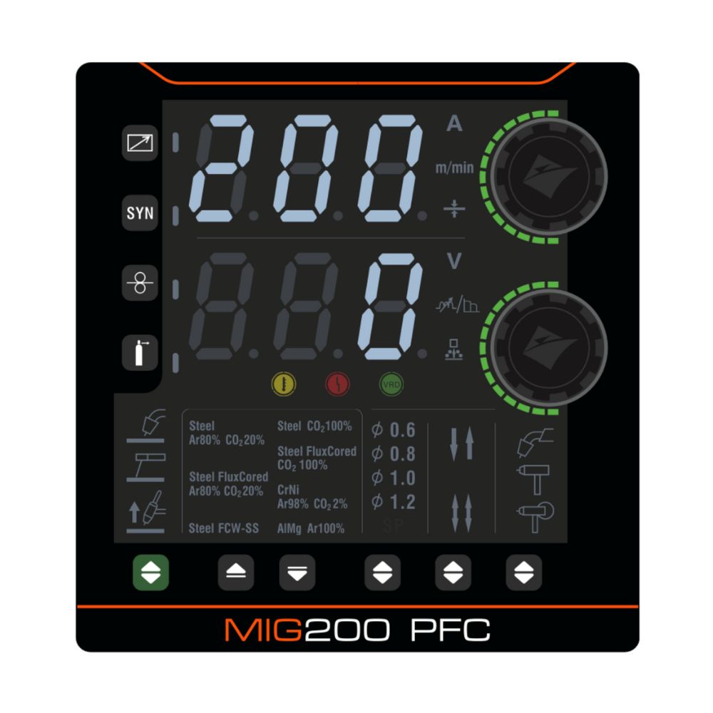 JASIC EVO MIG 200CT PFC INVERTER SKU EM-200CT