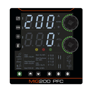 JASIC EVO MIG 200CT PFC INVERTER SKU EM-200CT