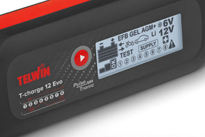 TELWIN T-CHARGE 12 EVO 6V/12V BATTERY CHARGER-1