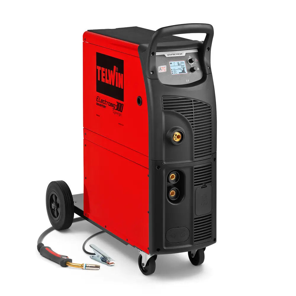 TELWIN ELECTROMIG 300 400V-side view