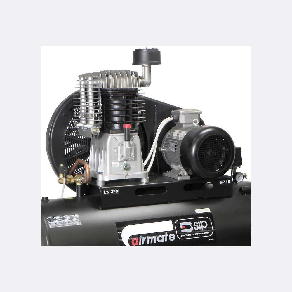 SIP TN10/270 270ltr 10hp Belt Drive Compressor - SIP Industrial Products Official Website