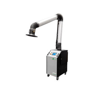 Armur Steel fume extraction system with 7” digital display.