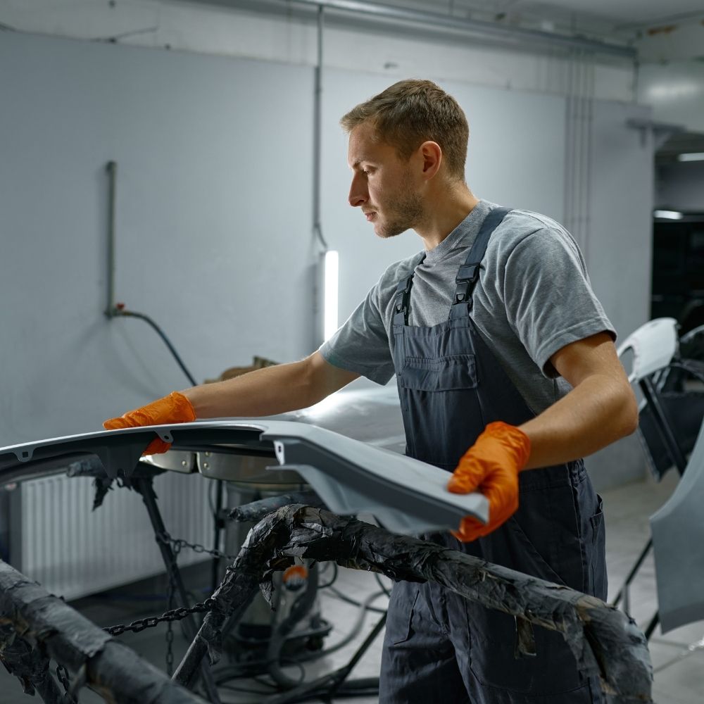 Painting A car Bumper 