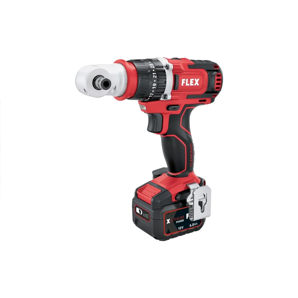 FLEX PD 2G Drill With angled driver head
