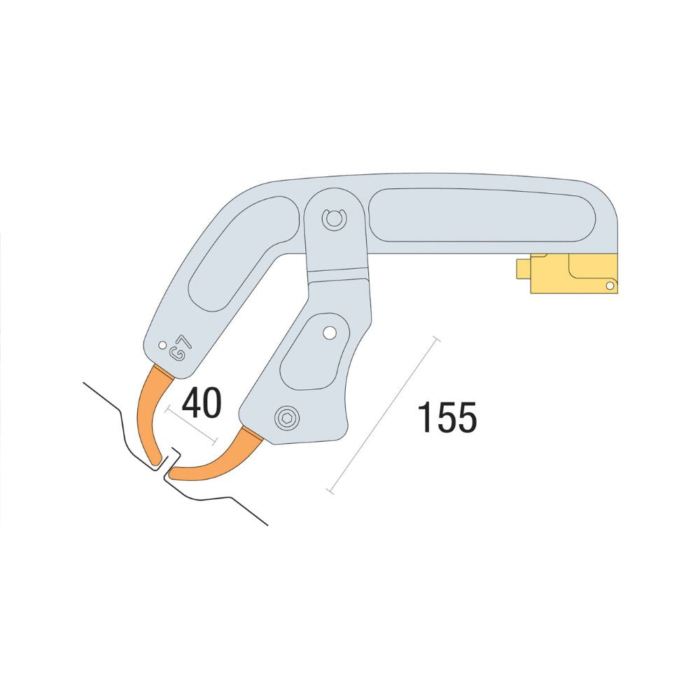 GYSPOT GENIUS G7 SPOT WELDER ARM-022829