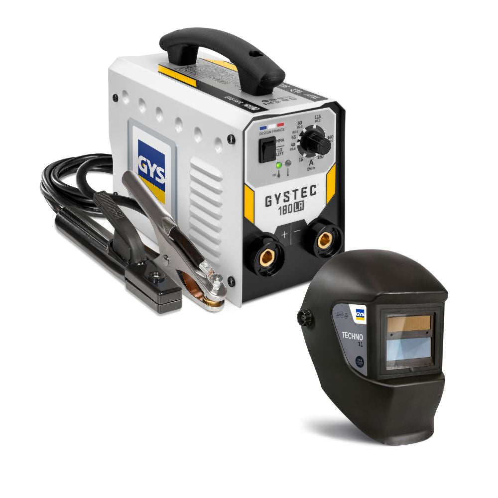 GYSTEC 180 LA + HELMET LCD 11 TRUE COLOR