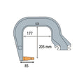 GYS C3 Spot Welding Arm  Insulated body SKU 021419