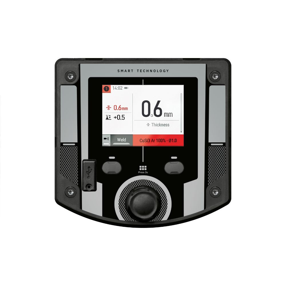 GYS e1 Digital display device with screen and buttons on a white background