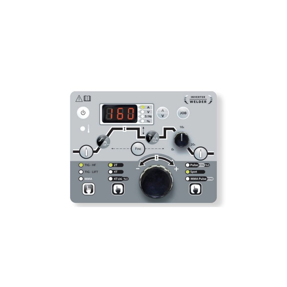 IMS PRO TIG Front Control Panel