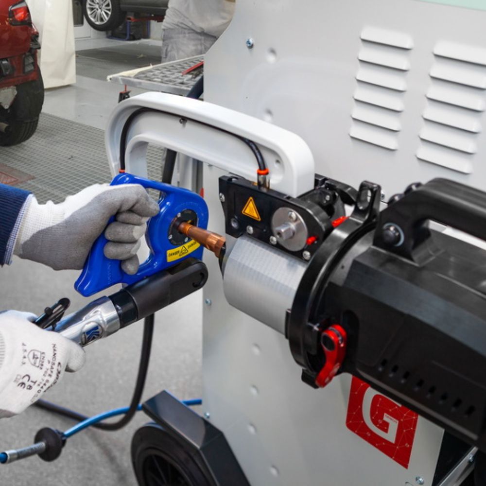 Servicing a GYS Spot welders electrodes