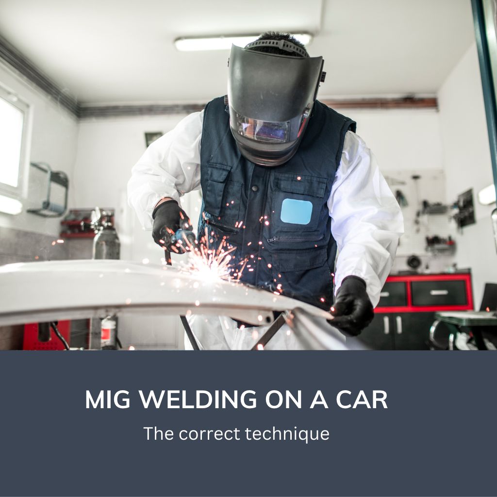 How to MIG Weld On a car-The correct technique