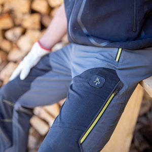KAPRIOL TECH WORK PANTS offer superior comfort with their stretch material construction. 