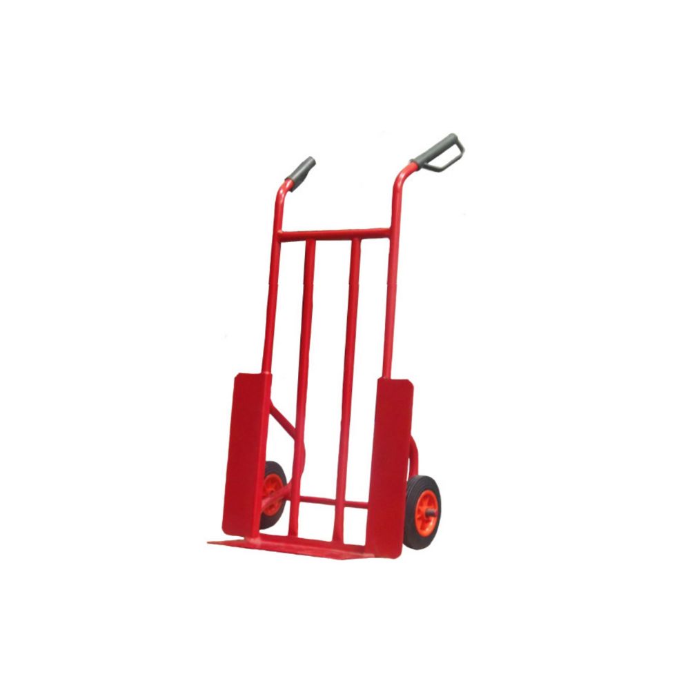 Sturdy SACK TROLLEY-RED with 8” Pneumatic wheels  SKU  WG1264