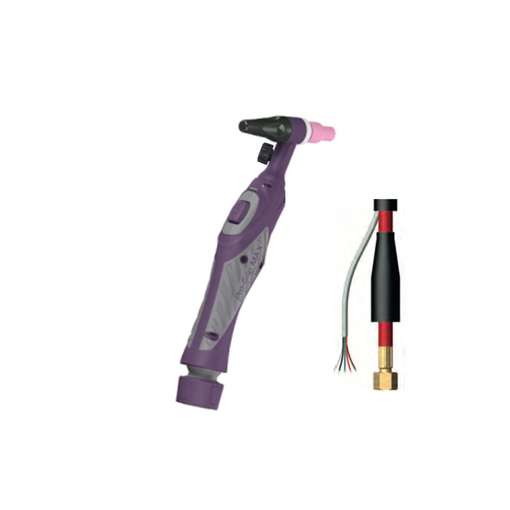PARWELD PRO9 VALVED  AIR COOLED TIG TORCH 12.5ft 3/8