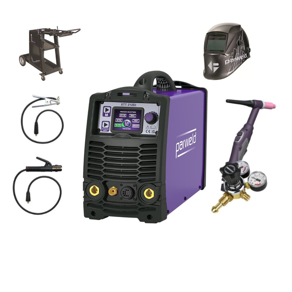 PARWELD XTT 212DI TIG WELDER AC/DC-P1