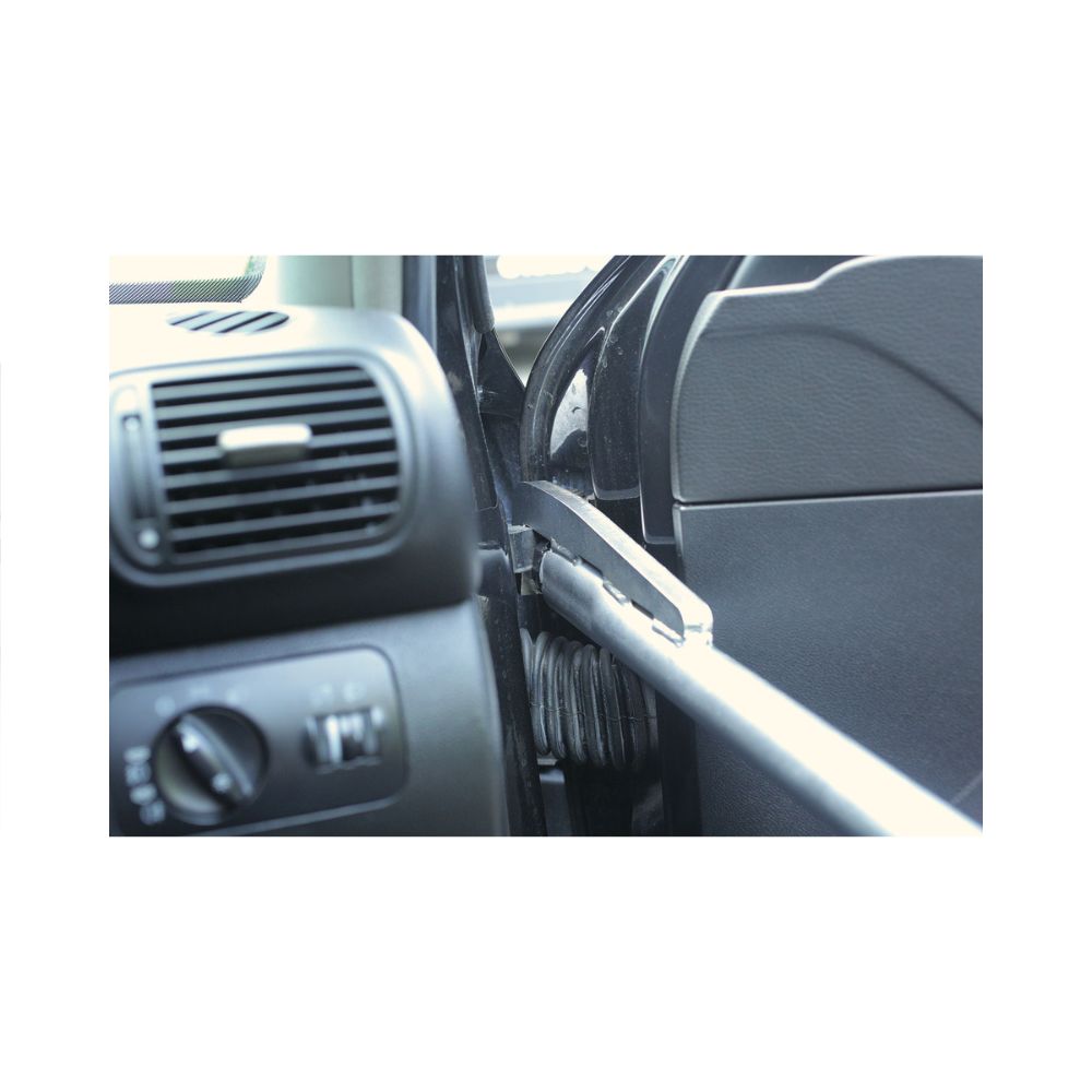 POWER-TEC 92445. HINGE ADJUSTER adjusting a hinge
