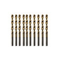 PRESTO HSS  SP/PT 118 ELITE+ TiN COATED DRILLS ( DIN338)-QTY 10