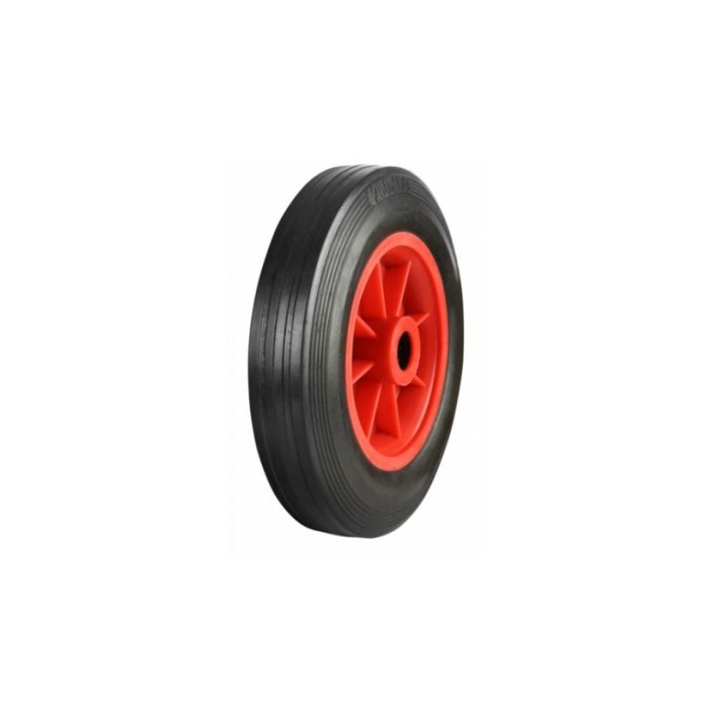 Large wheel with solid rubber 8” diameter SKU: W004