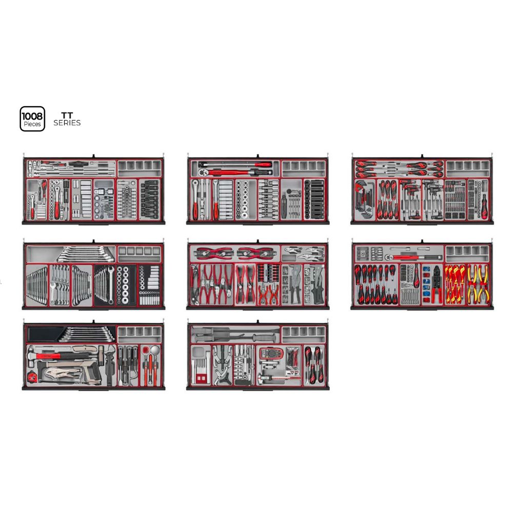 TENG TOOLS 37&quot; PRO35 MECHANIC TOOLBOX -TKW37B1008T-BLACK