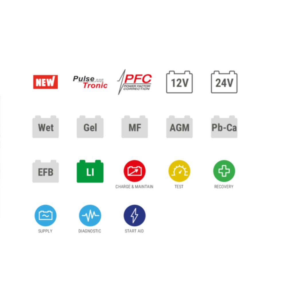 Telwin doctor charge multi-battery charger 130-3
