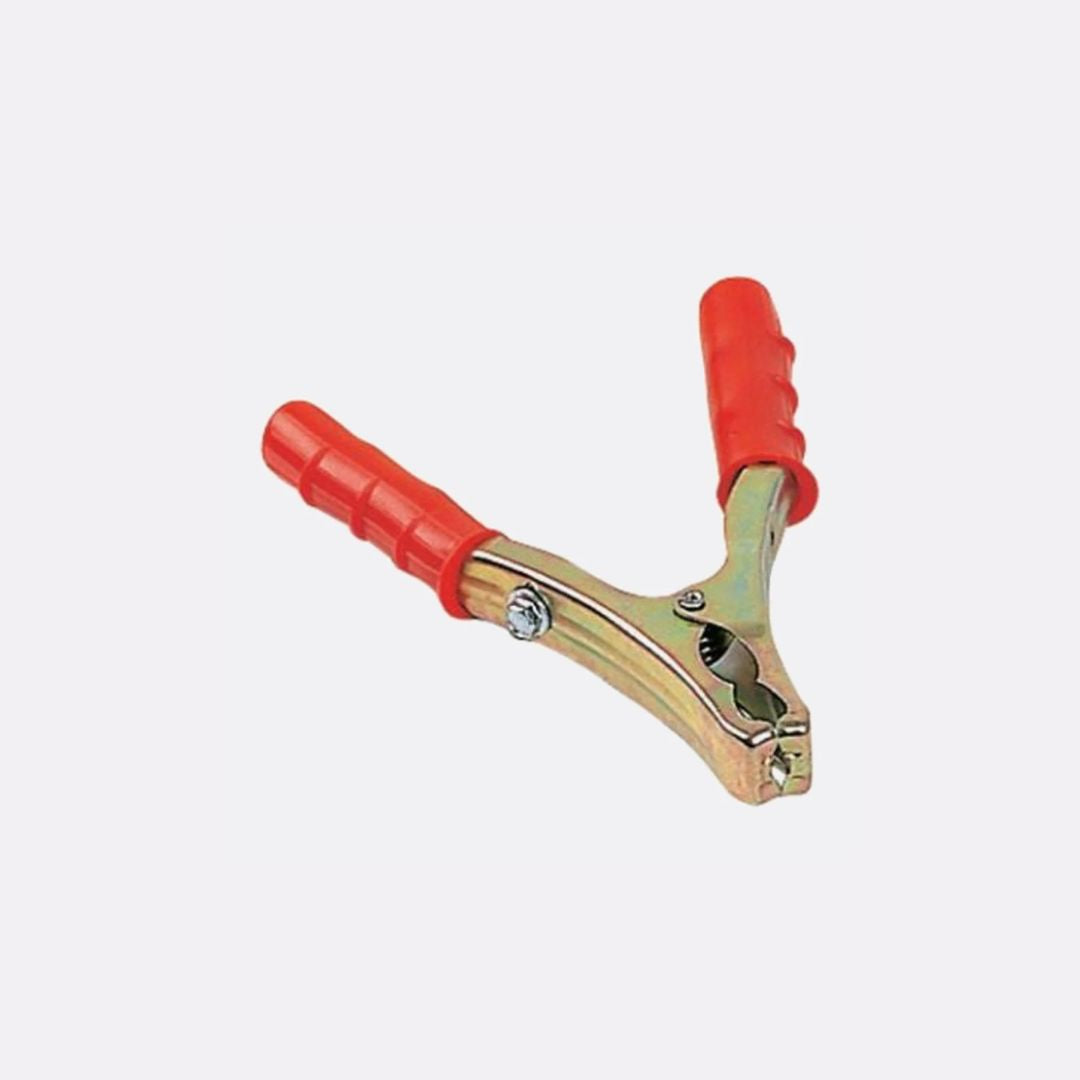 Telwin Clamp with red handles on a white background