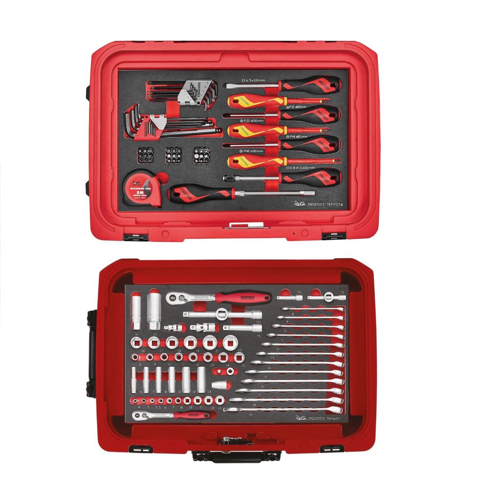 MECCA PRO TC-9 FOAM BP TOOL KIT-118PCS -1