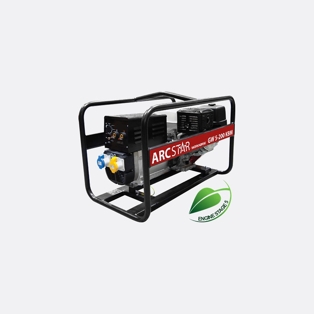 ARCSTAR GW5-200 KBM PETROL GENERATOR 200A