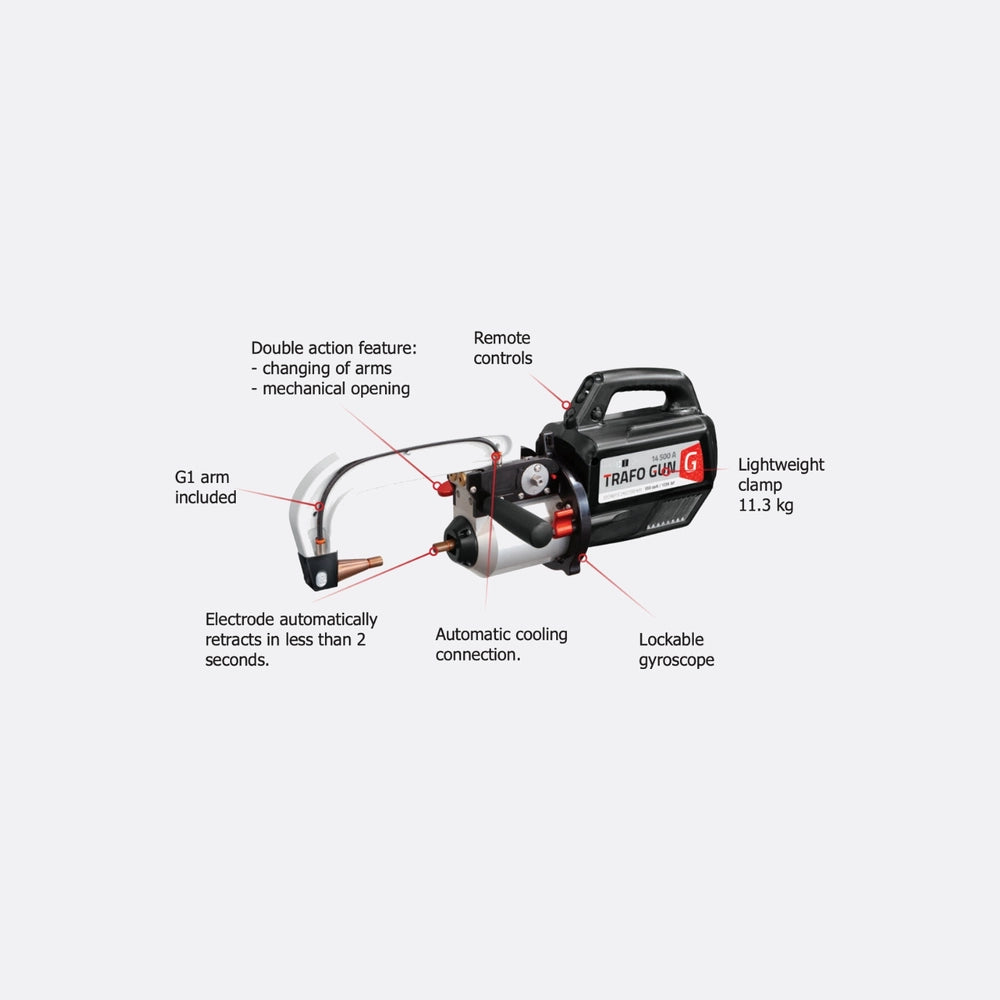 BMW C7502654 - RESISTANCE SPOT WELDER - gun