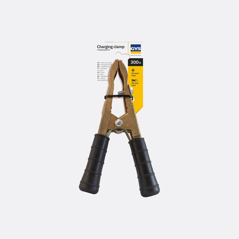 GYS Brass Clamp 300a - Black Sleeve