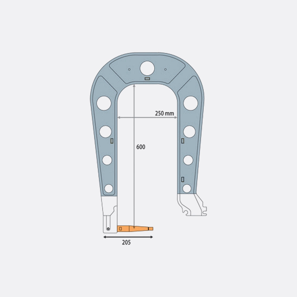 GYS C9 Arm-Insulated + Wall Bracket