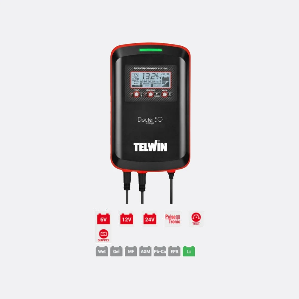TELWIN DOCTOR CHARGE 50 BATTERY MANAGER