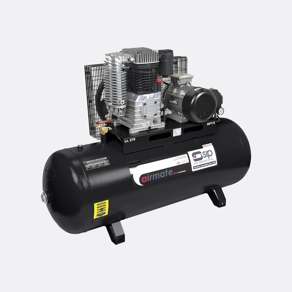 SIP TN7.5/270 BELT-DRIVEN COMPRESSOR