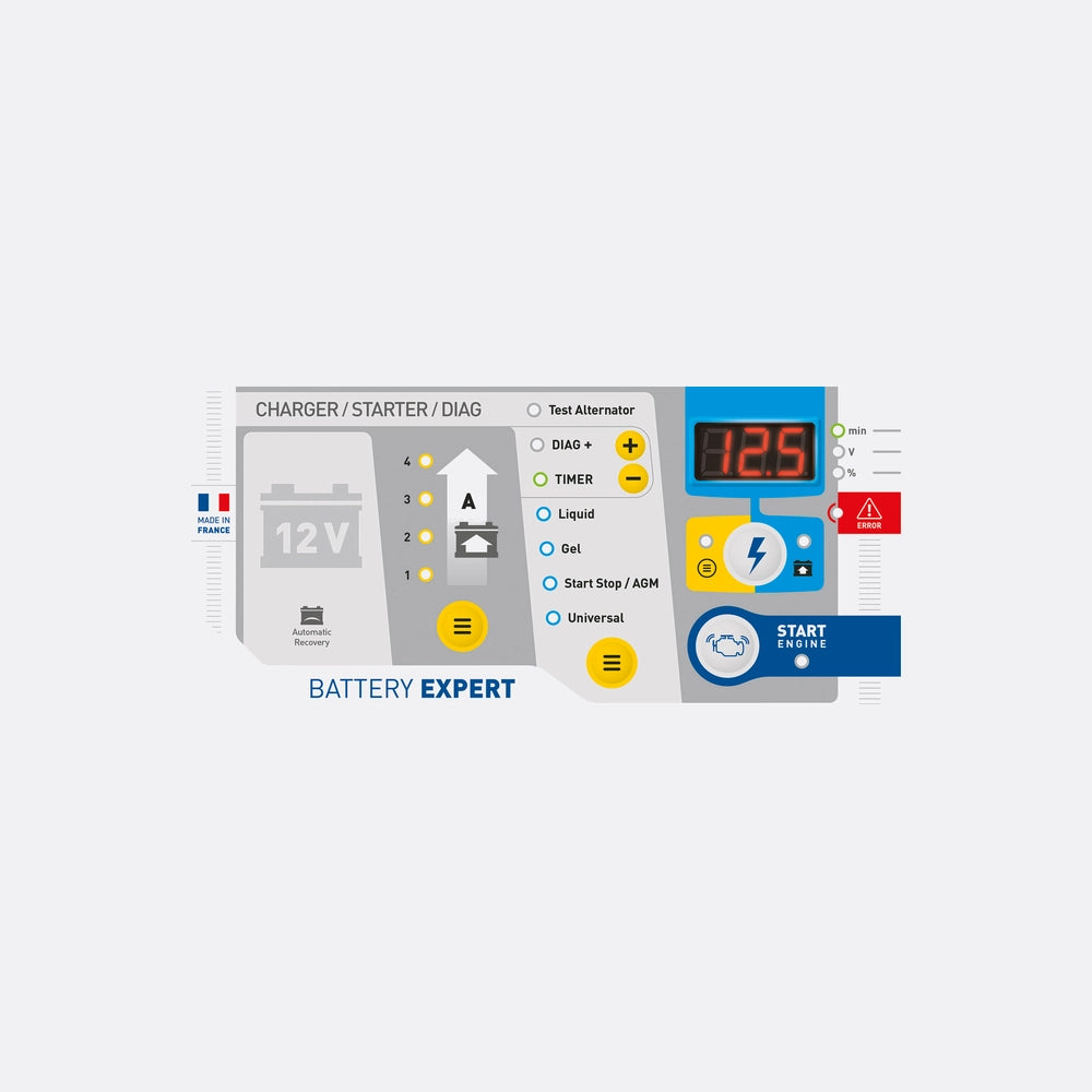 GYS Diag-Startium Battery Starter Charger 60-24